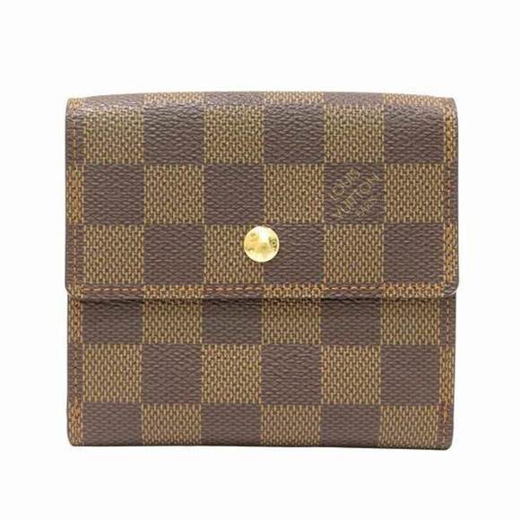 LOUIS VUITTON Brown Damier Wallet - Picture 1 of 9
